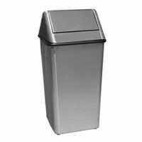 Witt Waste Watchers 13-Gal Metal Series Swing Top Receptacle