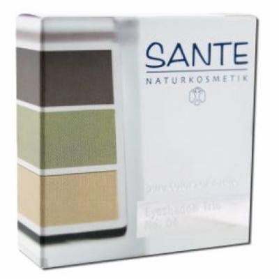 Sante - Eyeshadow Trios 5 Gram, Natural Green 04 5 gm