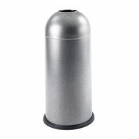 Safco Products Company Black Speckle Dome Top Receptacle (15 Gallon)