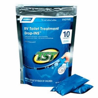 Camco TST Blue Enzyme Toilet Chemical Drop-Ins, 10pk