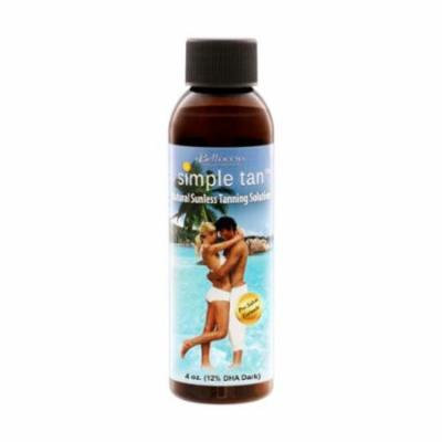 Belloccio Simple Tan 12% DHA Dark Sunless Airbrush Spray Tanning Solution