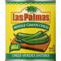 Las Palmas Whole Mild Green Chiles, 27 oz (Pack of 12)