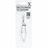 Xcut Ultra Fine Decoupage Scissors-Curved Tip