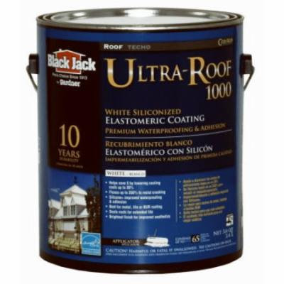 GARDNER-GIBSON Ultra-Roof 1000 Elastomeric Coating, White Siliconized, 3.6-Qts.