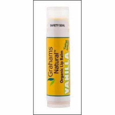 Organic Lip Balm Vanilla Graham's Natural .15 oz Lip Balm