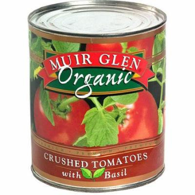Muir Glen Organic Crushed Tomatoes With Basil, 28 oz (Pack of 12)