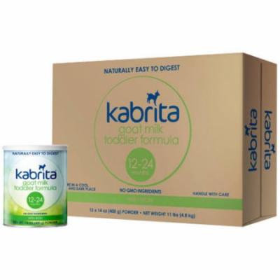 Kabrita Goat Milk Formula, Powder, Non-GMO, Natural and Gentle, 14 oz (Pack of 12)