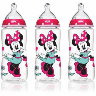 NUK 62048 Disney Baby Bottle with Perfect Fit Nipple, 10 Ounces, Minnie Mouse