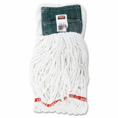 Rubbermaid Commercial Products Web Foot Shrinkless Looped-End Wet Mop Head, Medium