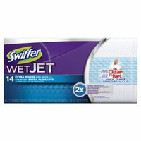 Swiffer Wet Jet Refill Pads with Mr Clean Magic Eraser (Pack of 14)