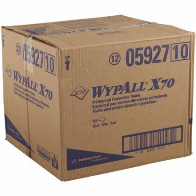 Wypall X70 Professional Foodservice Towels, Blue, 300 count