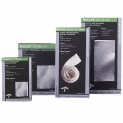 Maxorb Extra Ag Silver Alginate Sheet Dressing 2