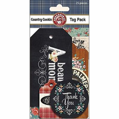 Country Cookin Tags 25/Pkg- Multi-Colored