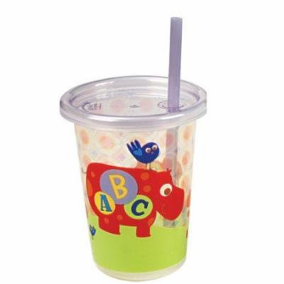 The First Years 3 Pack ABC Fun Take & Toss Straw Cup, Colors May Vary Multi-Colored