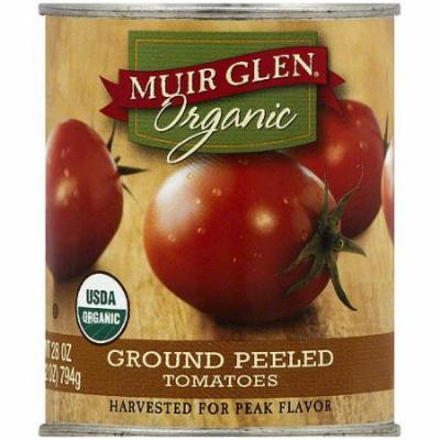 Muir Glen Organic Peeled Ground Tomatoes, 28 oz (Pack of 6)
