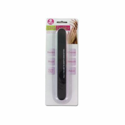 Bulk Buys Six-Way Nail Buffer, Case of 12