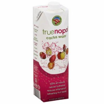 True Nopal Cactus Water, 33.8 fl oz, (Pack of 12)