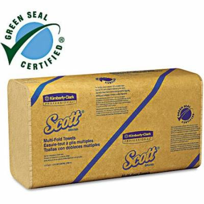 Kimberly-Clark Professional Scott Recycled Multi-Fold Towels, 250 count, 16 pack