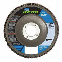 NORTON 66623399214 Flap Disc, 5 In x 80 Grit, 7/8