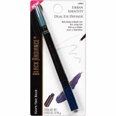 Black Radiance Urban Identity Dual Eye Definer Ca9003 Navy/Sky Blue 0.033 Oz