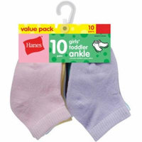 Hanes Newborn Baby Girl Ankle Socks - 10 Pack