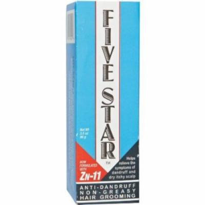 Sulfur8 Five Star Anti Dandruff Non Greasy Hair Grooming, 3.5 oz
