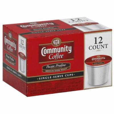 Community Pecan Praline Single Serve Coffee, 12 count, 4.65 oz, (Pack of 6)
