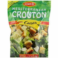 Osem Mediterranean Caesar Croutons, 5.25 oz (Pack of 8)