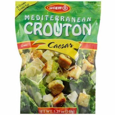 Osem Mediterranean Caesar Croutons, 5.25 oz (Pack of 8)