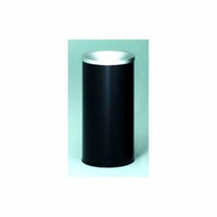 Ash N'Trash Ash Urn with Trash Receptacle in Black Finish with Aluminum Top