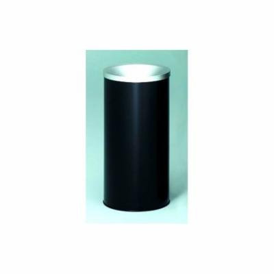 Ash N'Trash Ash Urn with Trash Receptacle in Black Finish with Aluminum Top