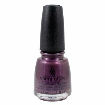 China Glaze 0.5oz Nail Polish Lacquer Clay Purple, NO PEEKING!, 1344