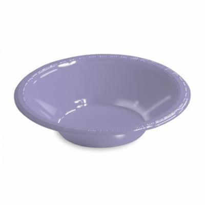 Club Pack of 240 Luscious Lavender Purple Disposable Plastic Party Snack Bowls 12 oz.