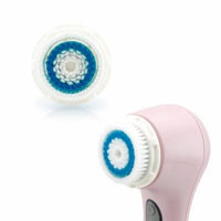 Replacement Facial Brushes Heads Deep Pore Cleasing for Clarisonic MIA & MIA 2, PRO, PLUS Facial Cleansers - White Blue