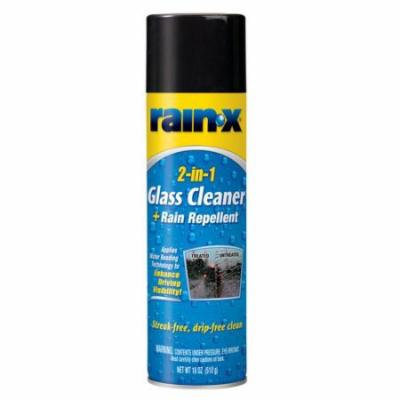 Rain- X 2-in-1 Glass Cleaner + Repellant Aerosol 18 oz