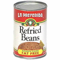 La Preferida Fat Free Refried Beans, 16 oz (Pack of 12)
