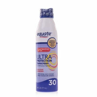 Equate Ultra Protection Sunscreen Continuous Spray, SPF 30, 6 fl oz
