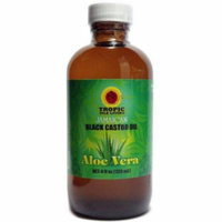 Tropic Isle Living Jamaican Black Castor Oil with Aloe Vera, 4 oz