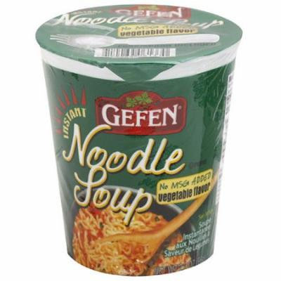 Gefen Vegetable Flavor Instant Noodle Soup, 2.3 oz, (Pack of 12)