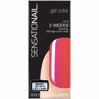 SensatioNail Gel Color Nail Polish, Tropical Punch, 0.25 fl oz