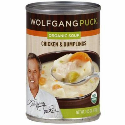 Wolfgang Puck Organic Chicken & Dumplings Soup, 14.5 oz (Pack of 12)