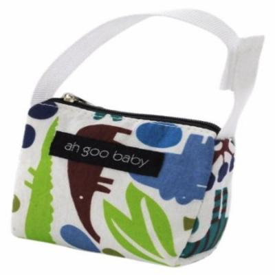 Ah Goo Baby Pacifier Tote, Zoo Frenzy Multi-Colored