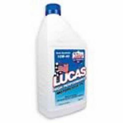 Lucas 10710 Motorcycle Oil Synthetic 10-40WT 6 pack