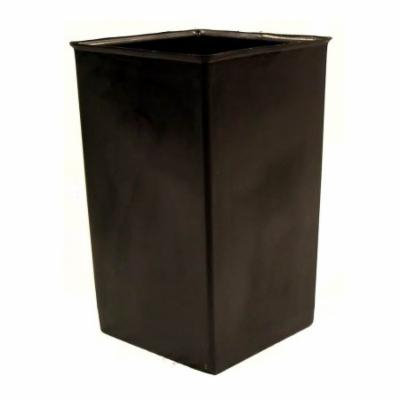 21-Gallon Rigid Plastic Trash Receptacle Liner in Black
