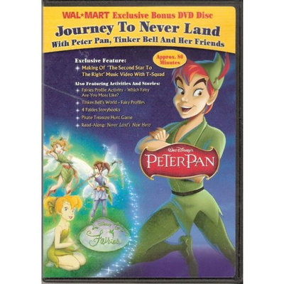 Great Value Journey To Neverland With Peter Pan, Tinker Bell And Her Friends