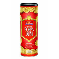 Truly Indian Red Chilli Poppadums, 4.2-Ounce Cans (Pack of 6)