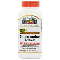 21st Century Healthcare Glucosamine Relief 1000 mg 120 Tablets, 21st Century Health Care