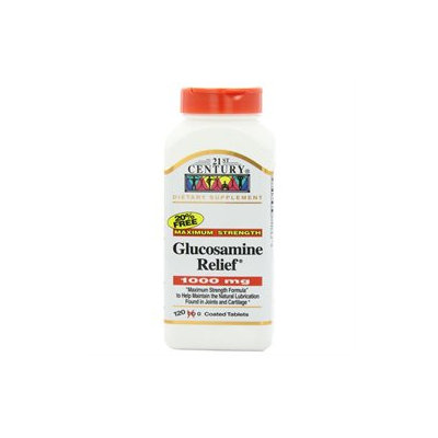 21st Century Healthcare Glucosamine Relief 1000 mg 120 Tablets, 21st Century Health Care