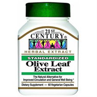 21st Century Healthcare Olive Leaf Extract 60 Vegetarian Capsules, 21st Century Health Care