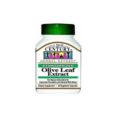 21st Century Healthcare Olive Leaf Extract 60 Vegetarian Capsules, 21st Century Health Care